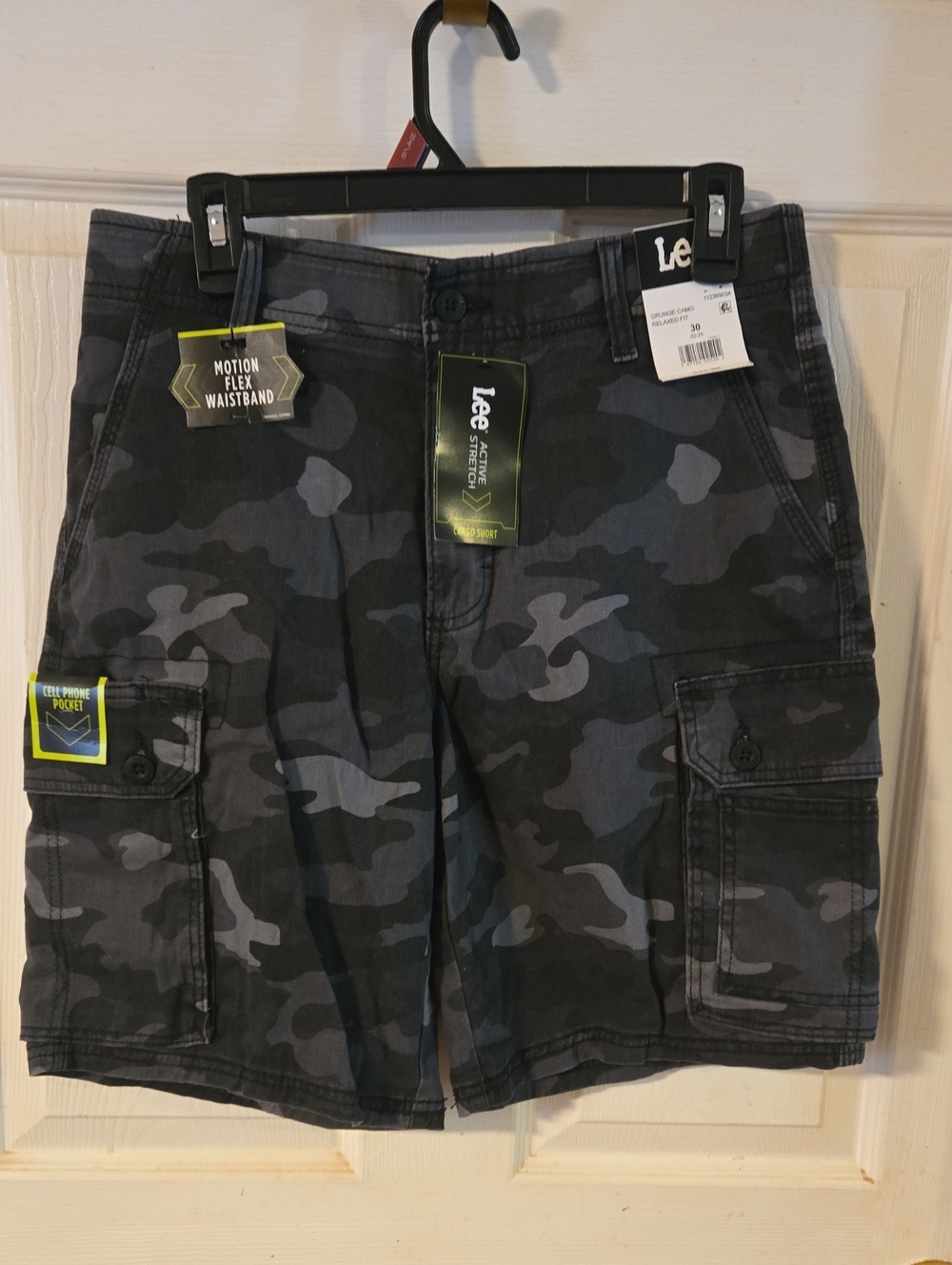 Lee Active Stretch Camo Cargo Shorts